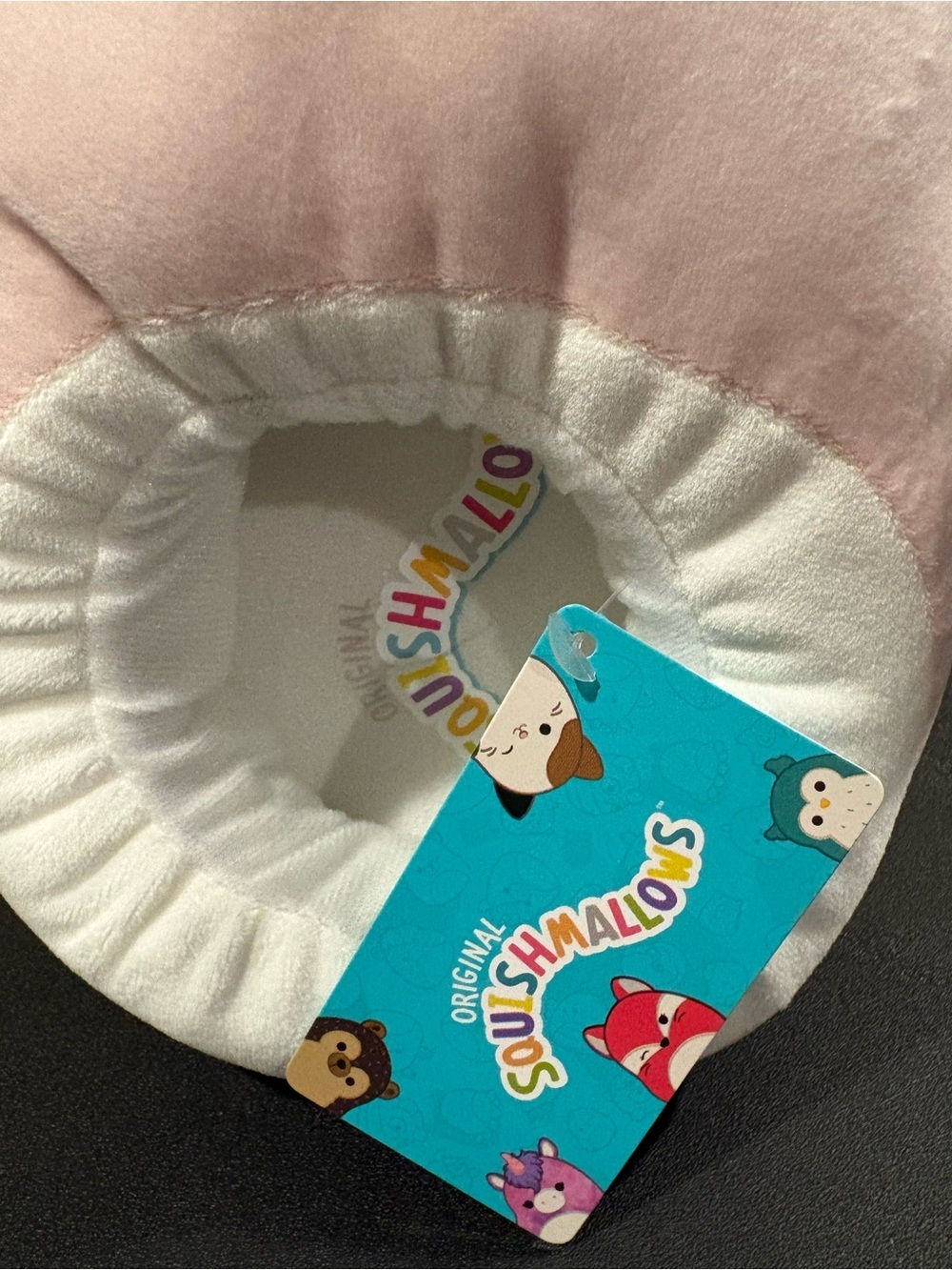 Squishmallow Plush Slippers Alyssa the Swan Kids Youth Size 6 / 7 Fast Shipping - Picture 2 of 10